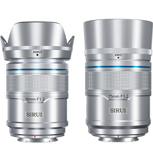 SIRUI VC Sniper F1.2 AF Y 2{Zbgb16mm{75mmbPœ_bAPS-CΉbAFbyʐ݌vbE X Z}EgΉbubN/Vo[/zCgbLpE]bXibvE|[g[gEVlogE