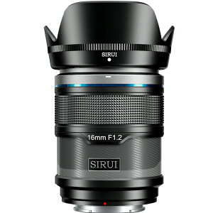 [�����o��] SIRUI �V���C Sniper F1.2 AF �P�œ_�����Y�b16mm�bAPS-C�Ή��b����AF�b�y�ʐ݌v�bE�}�E���g�Ή��b�u���b�N�b�X�i�b�v�E�|�[�g���[�g�EVlog�E�ʐ^�B�e�ɍœK�b16AS12E-B