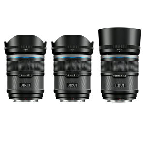 SIRUI VC Sniper F1.2 AF Y 3{Zbgb23mm{33mm{56mmbAPS-CΉbAFbyʐ݌vbE X Z}EgΉbubN/Vo[/zCgbW`]b|[g[gEXibvEBeɍ