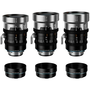 SIRUI IronStar T1.9 1.5XbAitBbN Vl}3{YZbgb35mm/40mm/60mm tt[ΉbPL}Eg/EF}Egbu[tAb蓮tH[JXbfBep