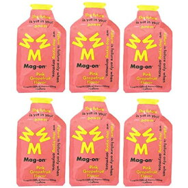 Mag-on マグオン エナジージェル ピンクグレープフルーツ6個セット
