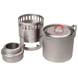 エバニュー(EVERNEW) Ti Mug pot 500 Stove set ECA538