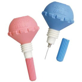 ナガセケンコー ソフトテニスポンプ 空気入れ1個 ピンクかブルー バルブ式 色は選べません (TSP-V)