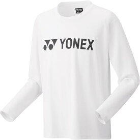 [ヨネックス] 長袖シャツ ロングスリーブTシャツ ホワイト (011) M