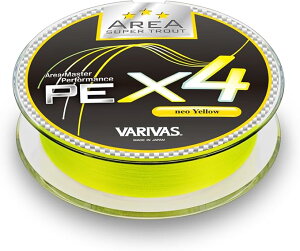 �o���o�X(VARIVAS) �X�[�p�[�g���E�g�G���A PE X4 75m �l�I�C�G���[ 0.15��