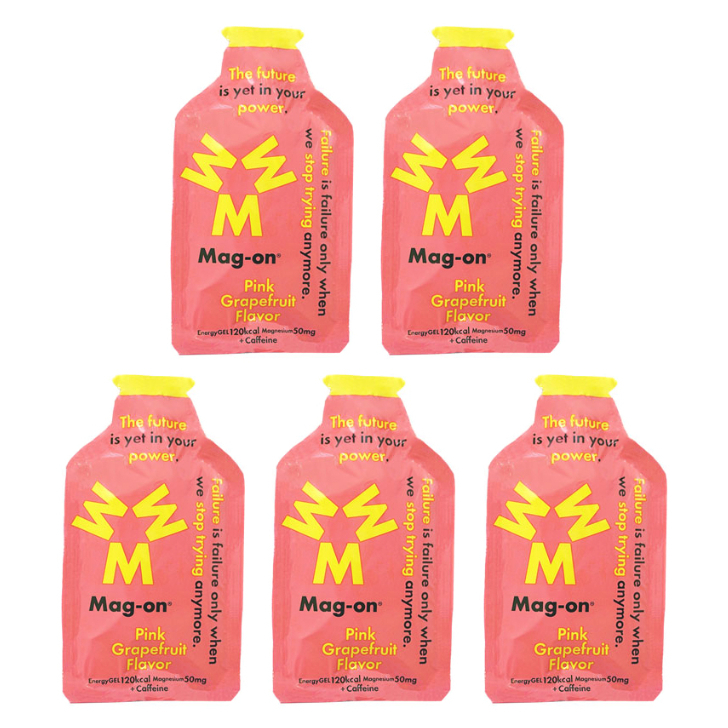 新着Mag-on マグオン エナジージェル ピンクグレープフルーツ5個セット ミネラル