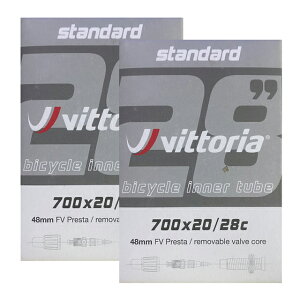 2Zbg Vittoria Ci[`[u 700c ou Standerd inner tube (700×20/28c(ou48mm))
