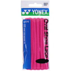 ヨネックス(YONEX) オーバルシューレース AC570 026 ピンク 130cm