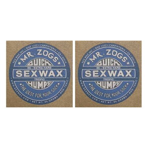 SEXWAX(�Z�b�N�X���b�N�X) �T�[�t�B���p���b�N�X QUICK HUMPS 6X �u���[ (TROPIC�^�ėp)2�Z�b�g