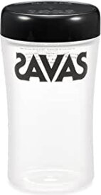 プロテインシェイカー ザバス SAVAS 明治 500mL 黒 Black 1個