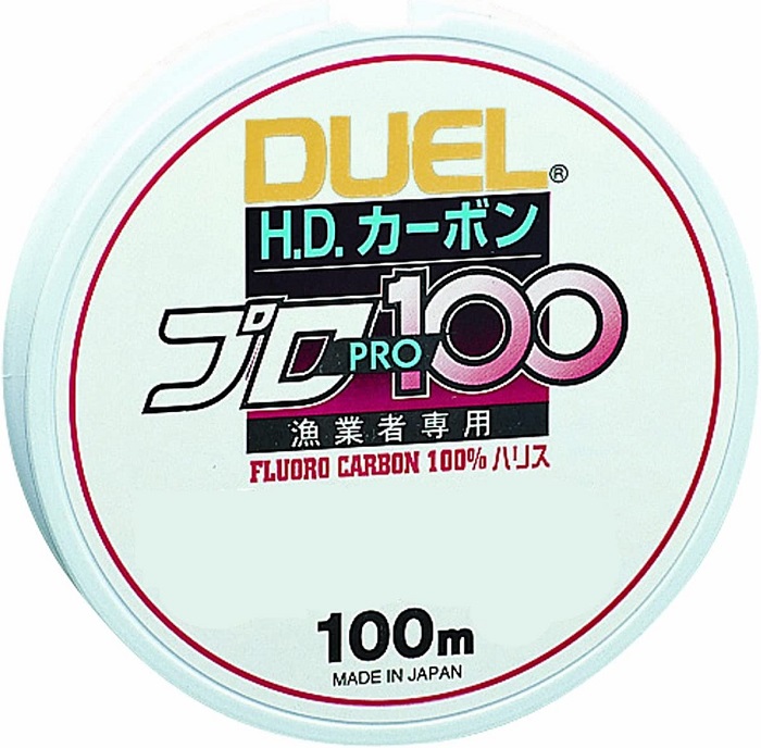 DUEL(デュエル) フロロライン 2.5号 HDカーボンプロ100S 2.5号 クリアー H1117 SIS-Rオンライン