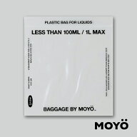 ジッパーバッグ Lサイズ（10枚入り）1L / BAGGAGE BY MOYO