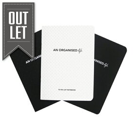 ノートブック セット 【AN ORGANISED LIFE】TO DO LIST / PLAIN / LINED NOTE BOOK SET/アン オーガナイズドライフ ノートブック 3冊SET