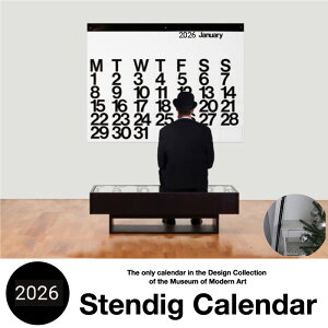 y 2026Stendig Calendar@Ƀv`v` z@XefBO J_[ 2026By Massimo Vignelli K̔X