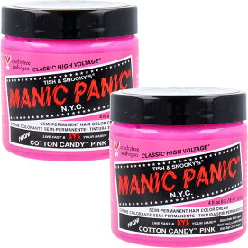 【送料無料】マニックパニック ヘアカラークリーム コットンキャンディーピンク MC11004 118mL【2個セット】株式会社MANIC PANIC JP