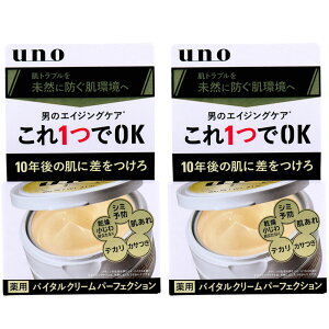 UNO(ウーノ) 薬用 バイタルクリームパーフェクション a (クリーム) 90g 【2個セット】ファイントゥデイ