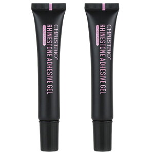 【送料無料】CHRISTRIO クリストリオ ラインストーン アドヘッシブジェル 15ml【2個セット】【お取り寄せ商品】【返品不可】ノンワイプ/UV約2〜3分 LED約1分