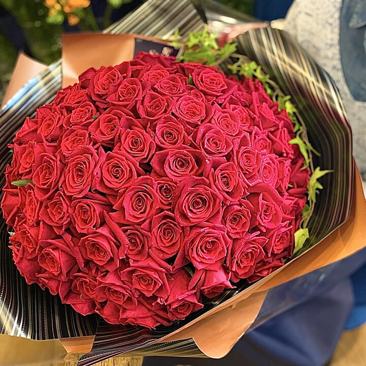 バラ 100本バラ花束 バラ108本花束 プロポーズの花 誕生日プレゼント女性