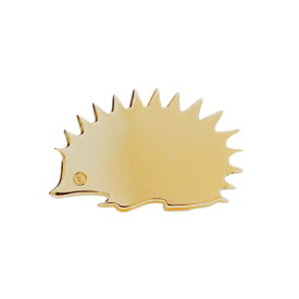 【Foresta～フォレスタ～】 片耳ピアス Hedgehog ハリネズミ はりねずみ 森 モチーフ ピアス スタッドピアス ゴールド Gold 金 K10 10k 10金 システィーナ SISTINA