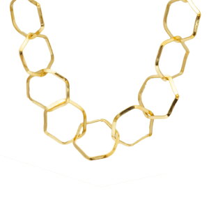 �yLiLiCo���p���z�S�[���h Honeycomb �n�j�J���A���N���b�g �n�j�J�� �`�F�[�� �v���`�i �� �C�G���[ �s���N �z���C�g