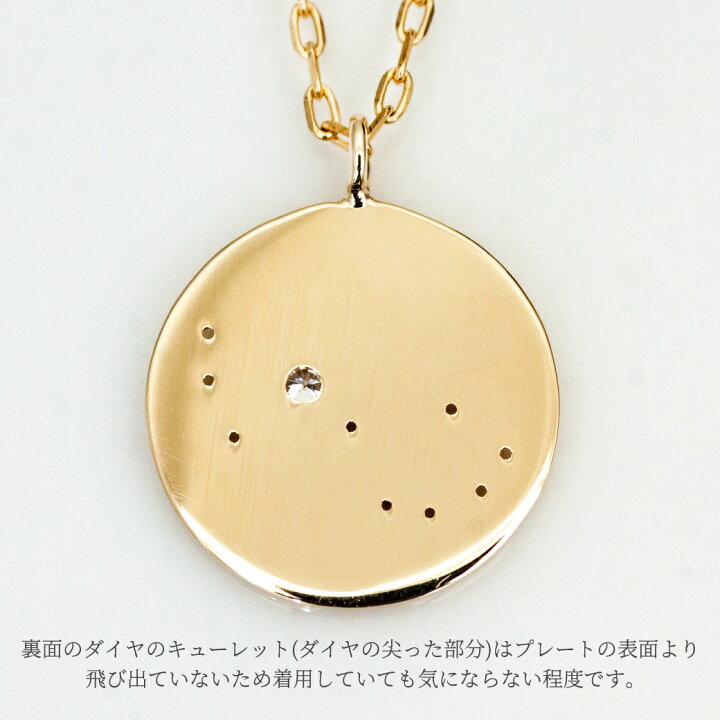 楽天市場】~ The Zodiac Sign ~ 12星座 コインネックレス ダイヤ 