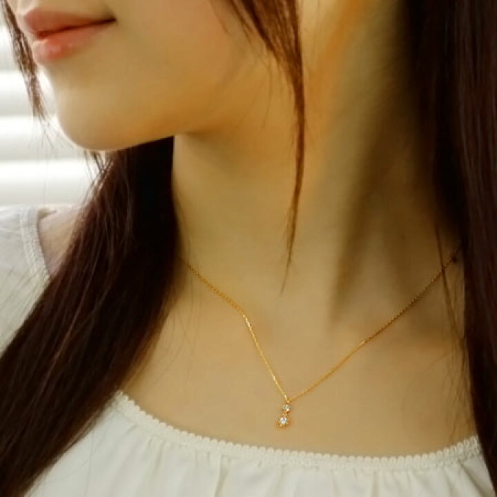 楽天市場】SISTINA K18 PT Swing スウィングネックレス ダイヤモンド  