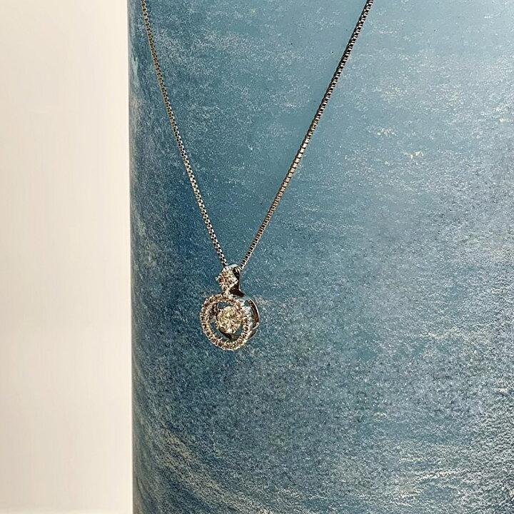楽天市場】送料無料 プラチナ 天然ダイヤモンド ネックレス 計0.513ct 