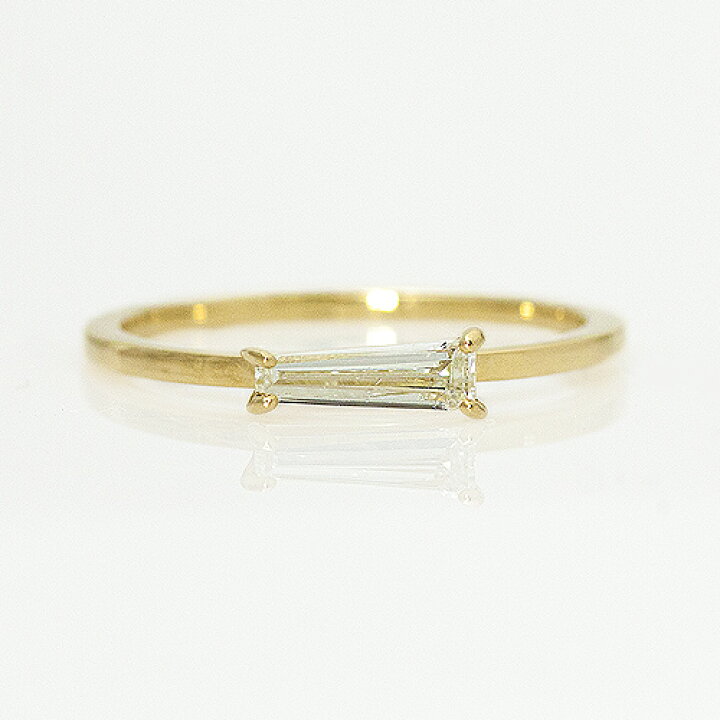 楽天市場】希少 テーパーカット テーパー 0.32ct 0.24ct リング 指輪 