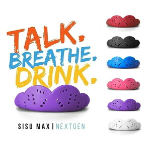 【防御力と快適さ】スポーツマウスピース SISU MAX MouthGuard シス マックス マウスガード 米国製 2.4mm カスタムフィット 大人用 ボクシング キックボクシング ブラジリアン柔術