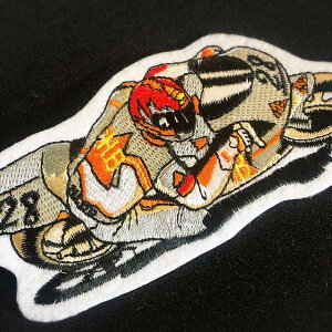 アメリカンバイクワッペン「07」【ネコポスOK】【アイロン接着】【刺繍】【レーサー】【Team】