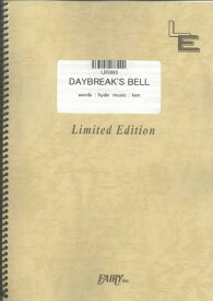バンドスコアピース　DAYBREAKS BELL/ラルク・アン・シエル （LBS883）【オンデマンド楽譜】