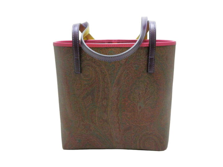 楽天市場】エトロ ETRO ペイズリー コーティングキャンバス/レザー  