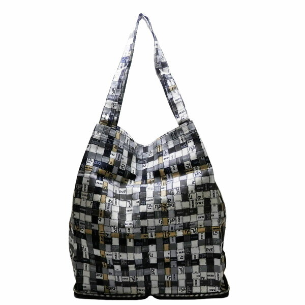 エルメス　ＨＥＲＭＥＳ　エコバッグ　シルキーポップ　ブラック　ボルデュック　リボン　【中古】【コンビニ受取対応商品】