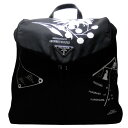 プラダ　PRADA　ナイロン　バックパック/リュックサック　2VZ089　ブラック/ホワイト　【中古】