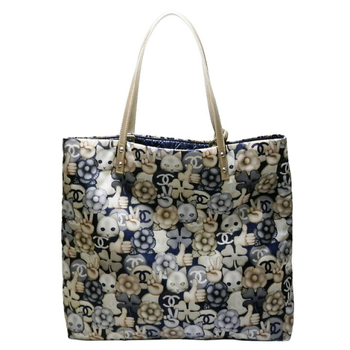 楽天市場】シャネル CHANEL シュペット キャットプリント 猫 