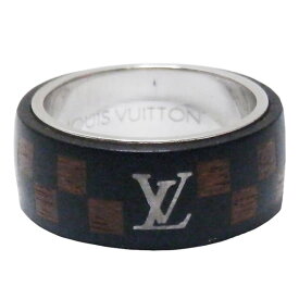 ルイ・ヴィトン　LOUIS VUITTON　ダミエ　ウッドリング/指輪　　M99167　サイズ58　【中古】【コンビニ受取対応商品】