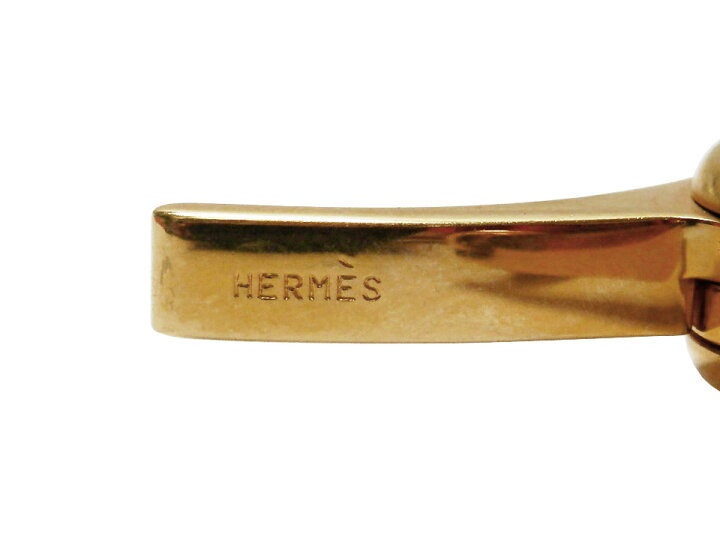 楽天市場】エルメス HERMES グローブホルダー フィルー ゴールド  