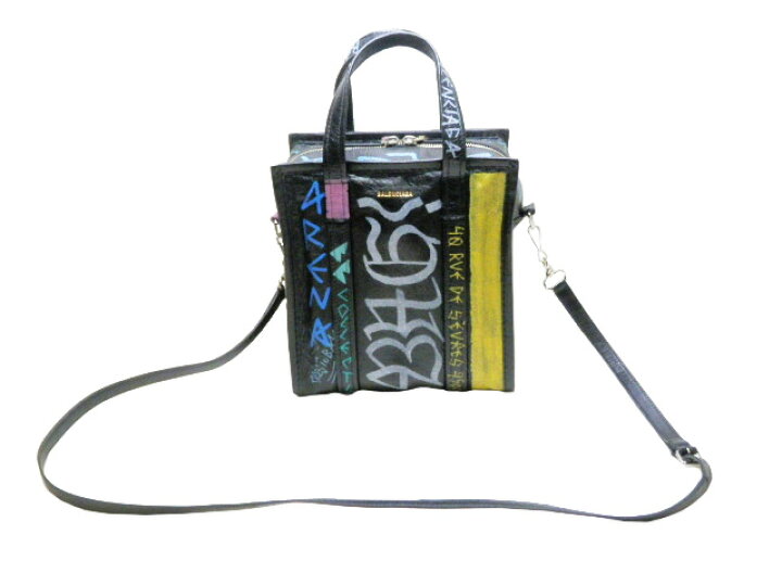 楽天市場】バレンシアガ BALENCIAGA レザー グラフィティ バザール  