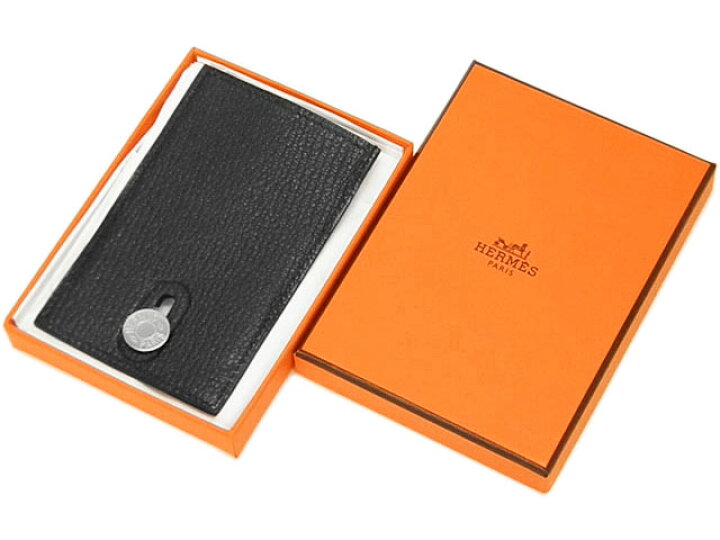 楽天市場】エルメス HERMES カードケース ディアボロ ブラック 
