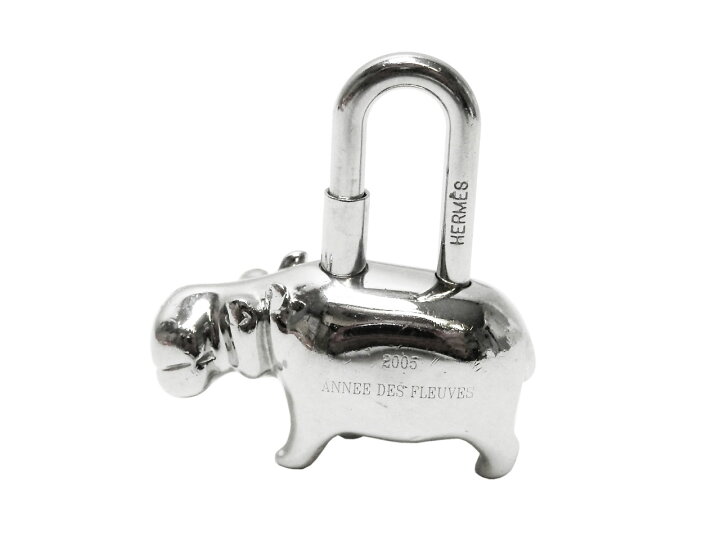 楽天市場】エルメス HERMES カデナ ヒポポタマス/かば シルバー  