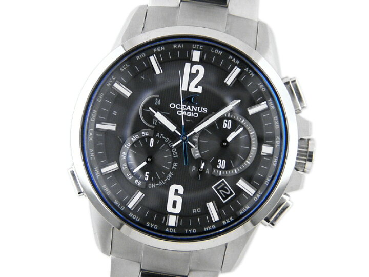 楽天市場】カシオ CASIO メンズ腕時計 オシアナス OCW-T2000-1AJF 