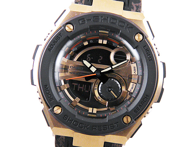 格安 価格でご提供いたします 完璧 カシオ CASIO メンズ腕時計 G-SHOCK G-STEEL GST-200CP-9AJF ufotech.co ufotech.co
