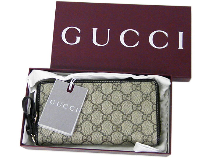 楽天市場】グッチ GUCCI GGエンブレム ジップアラウンドウォレット  