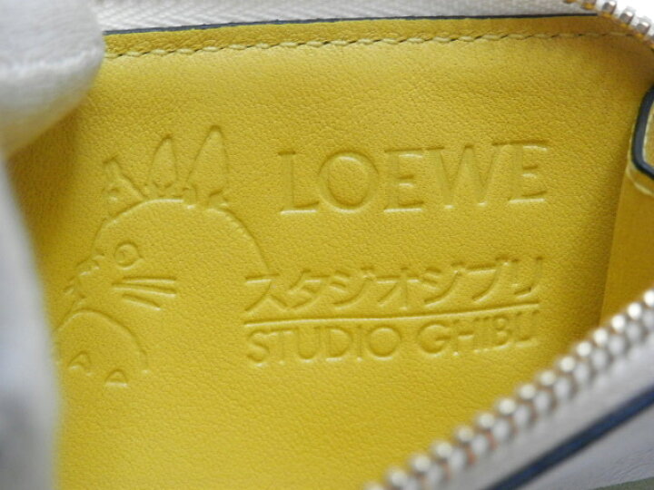 楽天市場】ロエベ LOEWE スタジオジブリ L字ファスナーコインケース 