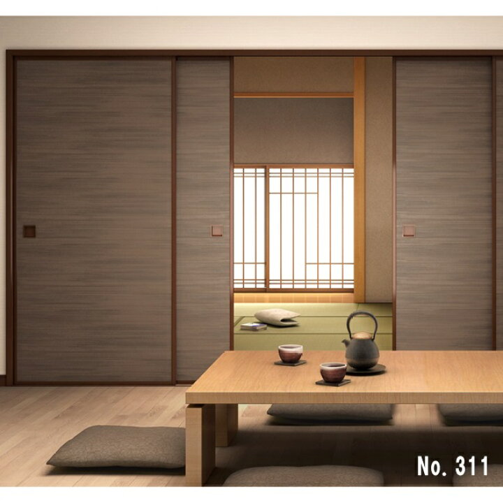 楽天市場 ふすま紙 幅広 No 311 M販売 襖 ふすま 木目 木調 モダン 巾広 おしゃれ 通販 こだわりの室内装飾専門店しつらい