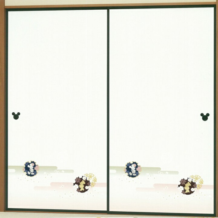 楽天市場 ディズニープレミアムコレクション ふすま紙 ｎｏ ７５２ １枚柄 ふすま 襖 襖紙 和紙 モダン おしゃれ ディズニー アニメ こだわりの室内装飾専門店しつらい