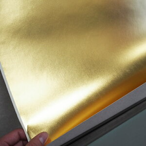 やまと金紙 清和金 97cm × 186cm (襖/屏風/和額/衝立/装飾/紙)