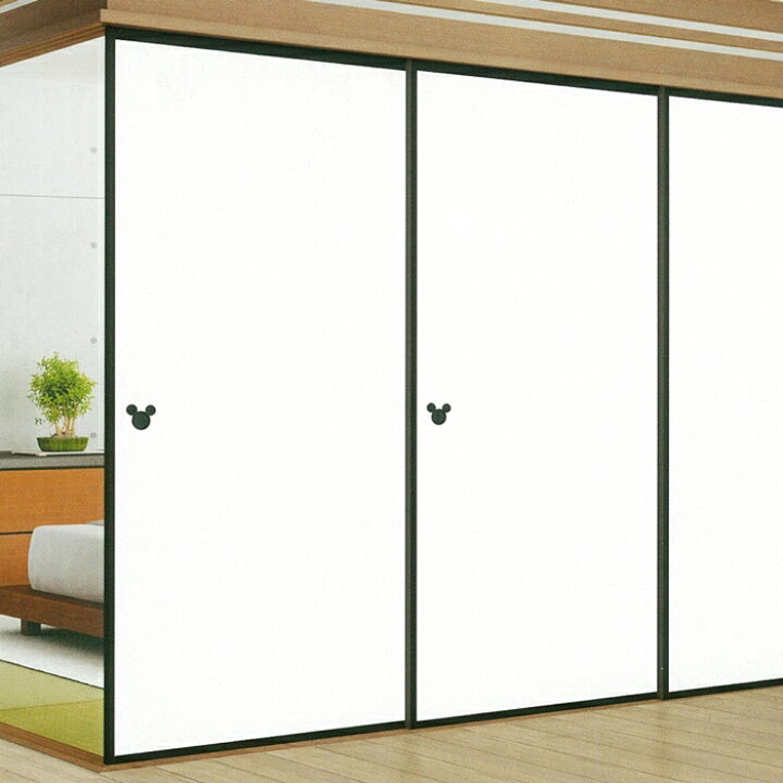 楽天市場 ミッキーふすま紙 ｎｏ ７５０ 無地 ふすま 襖 襖紙 和紙 モダン おしゃれ ディズニー 通販 こだわりの室内装飾専門店しつらい