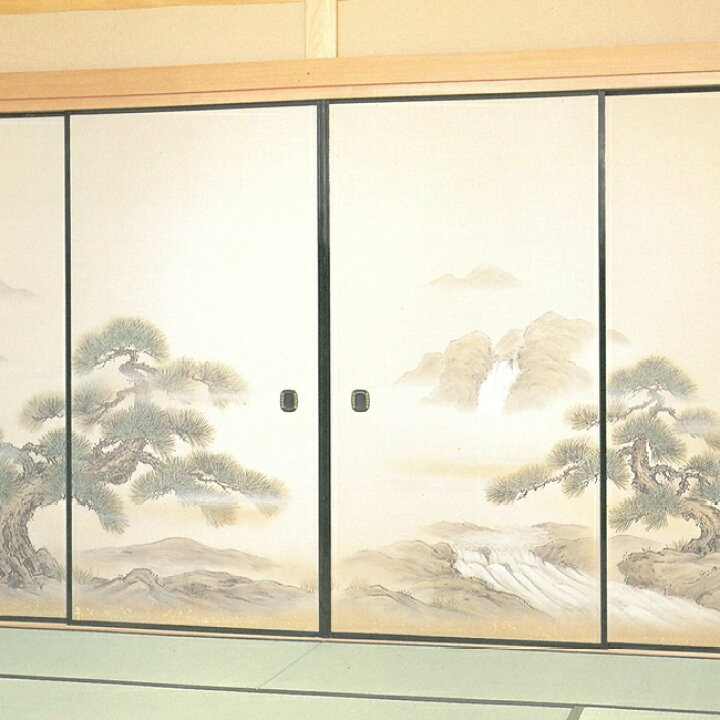 大滝 ふすま紙 襖紙 NOZO1510 ２枚セット 紙寸法100cm×203cm 張り替え 楽天市場】【公式】ふすま紙 北斎 青山円座松 高級デザイン 和モダン 富士 サイズオーダー 2枚1柄 のりで貼るタイプ プロ仕様 貼り替え 張り替え  : はりかえ工房