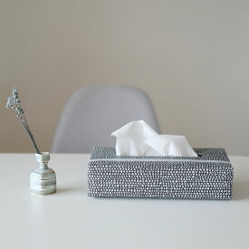 【公式】【深澤直人】【naotofukasawa】【粟辻博 】AWATSUJI × SIWA ティッシュボックスケース S ムギバタケ | 和紙 紙製 ティッシュカバー ティッシュケース ボックスティッシュ 箱ティッシュ ティッシュホルダー ケース 丈夫 洗える 軽量 シンプル フジエテキスタイル